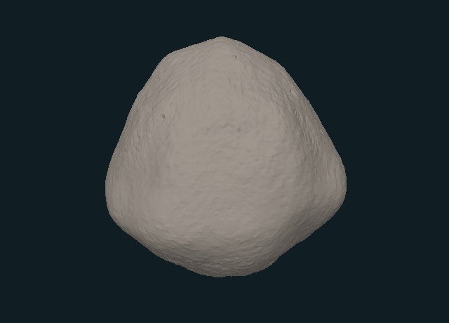 Asteroid 101955 Bennu model preview