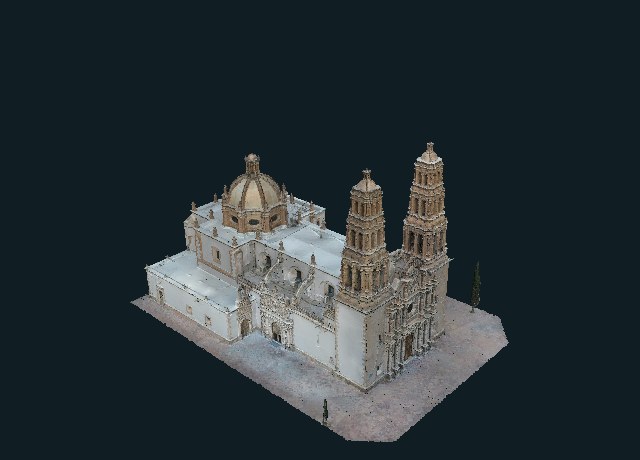 Chihuahua Metropolitan Cathedral model preview