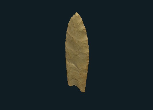 Clovis lanceolate spear point preview