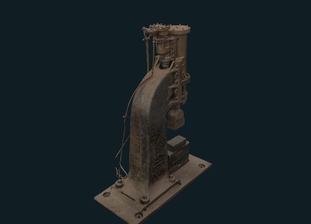 RG Ross & Sons Steam Hammer model preview