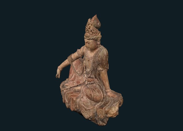 Water-Moon Guanyin model preview