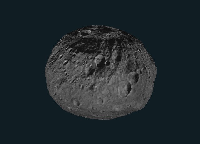Vesta: observed-shape upgrade model preview